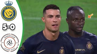 Cristiano Ronaldo,Sadio Mané vs Al-Shabab extended highlights 2023!!🇵🇹🇸🇳⚽