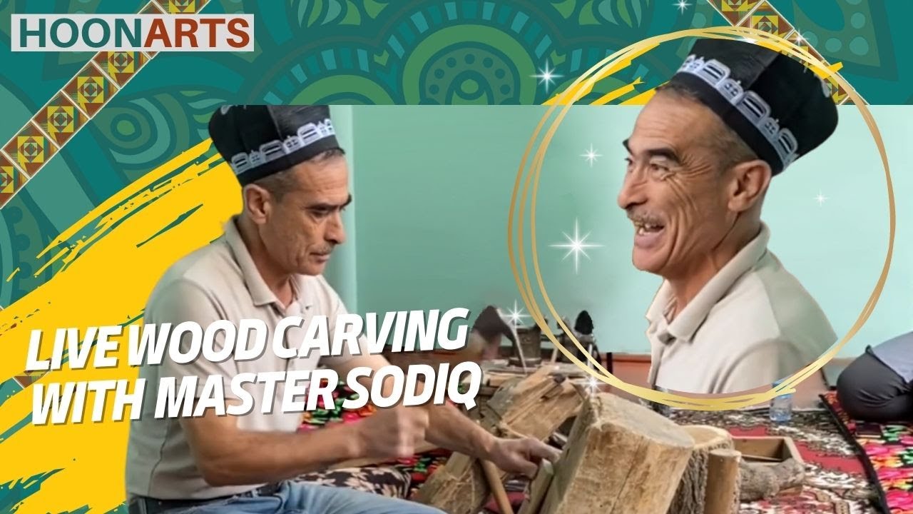 Master Sadiq Live with Wood Carving Master Sodiq - YouTube