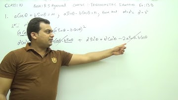 Class 10 Maths  (Ex 13B  Q1) Trigonometric Identities  (R S Agarwal 2019)
