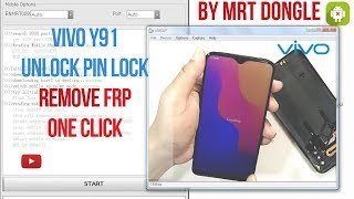 Vivo Y91 (Android  8.1.0) Unlock Pattern||Unlock FRP (Test Point Method)By MRT Dongle