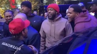 Gervonta Davis CONFRONTATION with Devin Haney 101: Tank CATCHES Devin OutSide & it’s gets HEATED