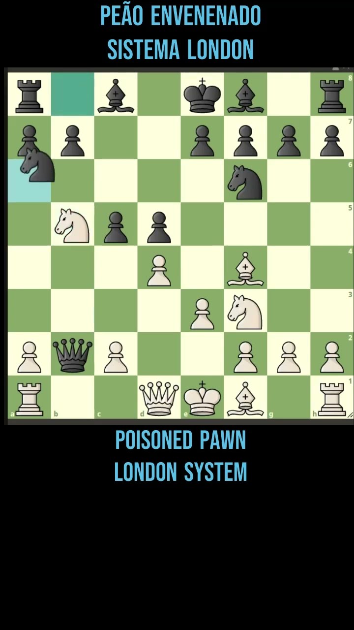 GREEK GIFT London System 🔥🔥 Presente de Grego Sistema London #ajedrez  #chess #xadrez 