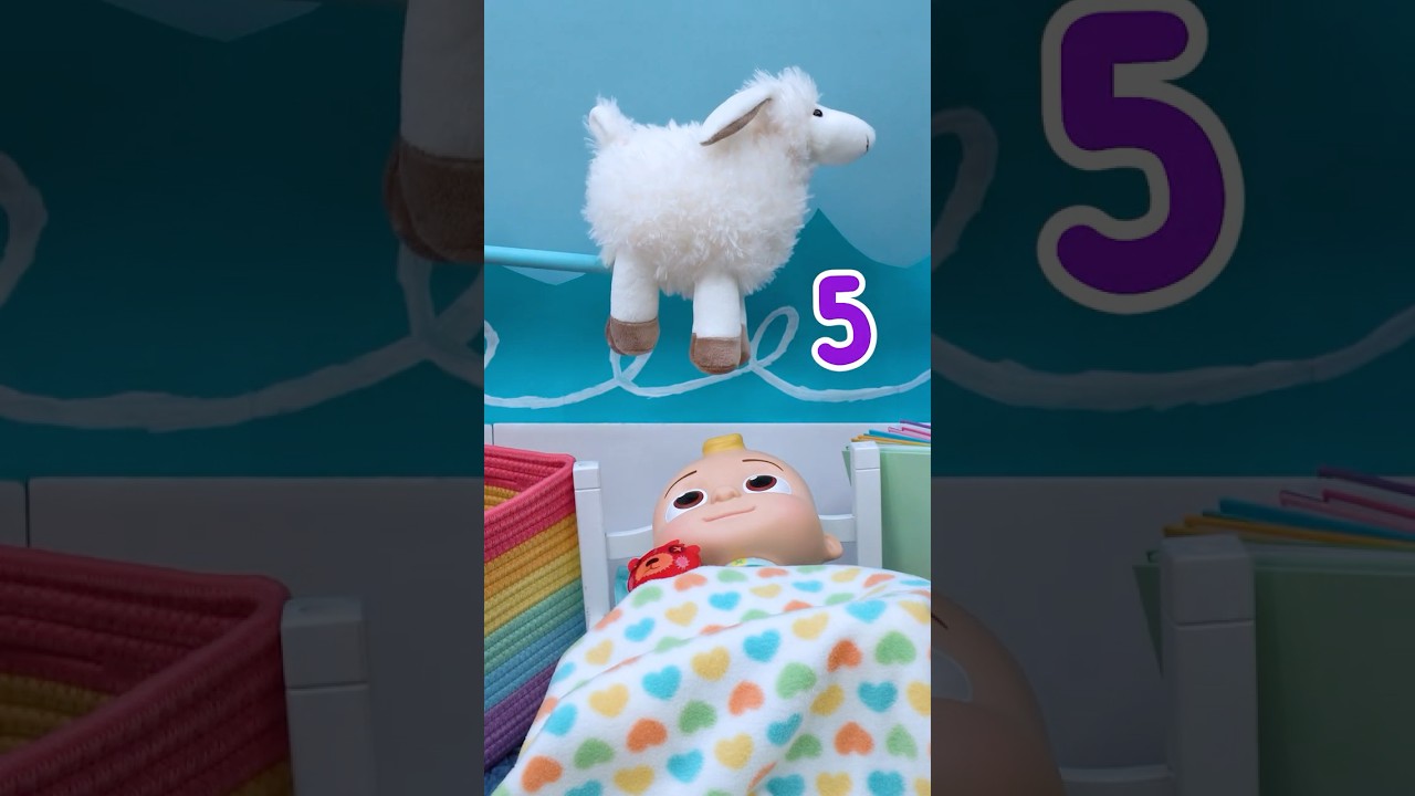 Let’s Count Sheep to Fall Asleep! 🌙💤🐑 Bedtime with JJ and Boba Bear