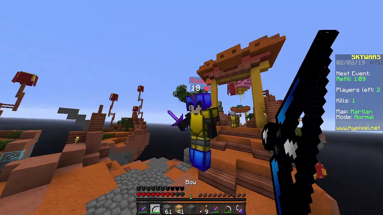 Minecraft Skywars! Hypixel. (MUSIC USED IS NOT MINE LINK IN DESC.) YouTube