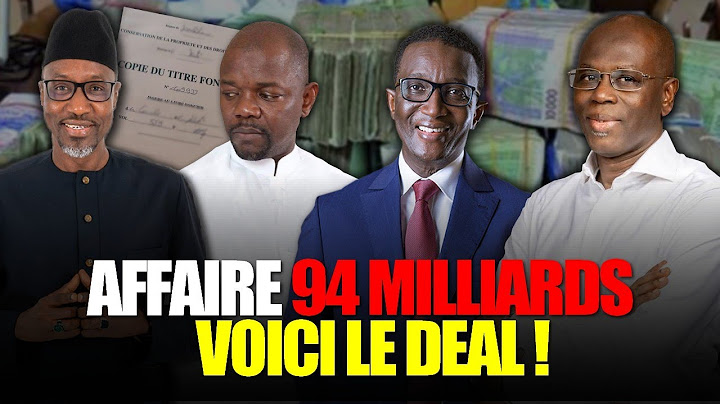 Leeral ci Dossier 94 Milliards : Rôle Mamour Diallo, Tahriou Sarr Jouer... Lutax Amadou Ba et...