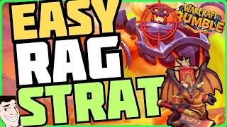 This strategy absolutely CHEESED Ragnaros (Easy Rag Kill) - Warcraft Rumble Raids