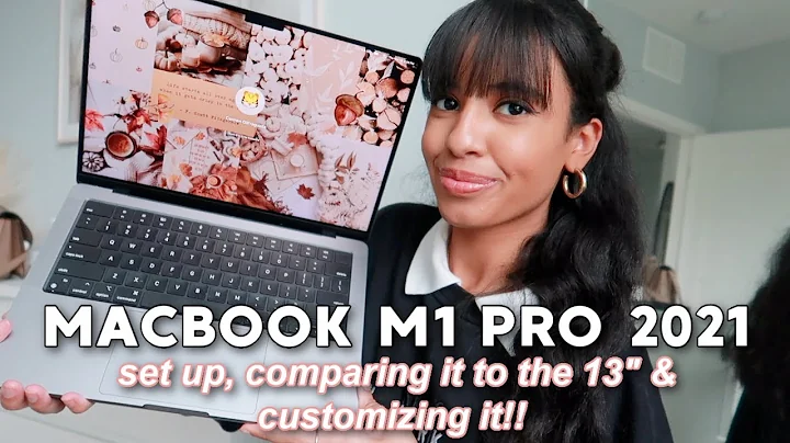 m1 macbook pro 14" | unboxing, first impressions, why i upgraded & customizing it!