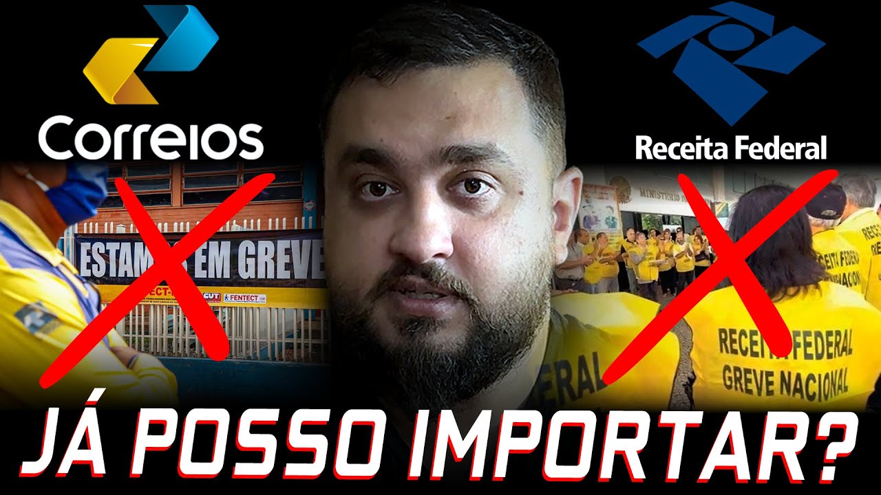 Com o FIM da GREVE dos CORREIOS e RECEITA FEDERAL, como ficaram as ...