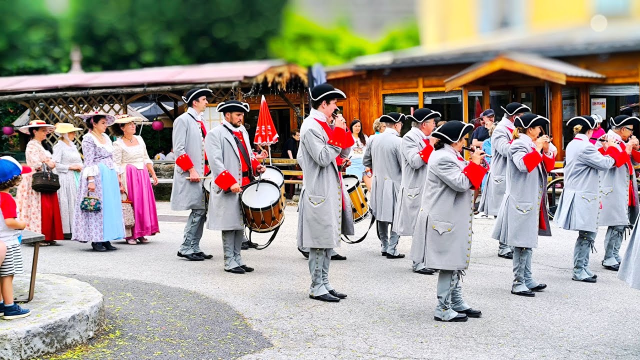 Fifres et Tambours Du Premier Régiment de Provence  - Colmars Les Alpes. Juin 2025