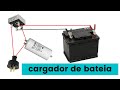 CARGADOR DE BATERIA   PARA AUTOS Y MOTO 1 PARTE