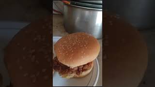 crispy zinger burger  by Arzoo Asad 