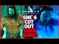 Amber heard cut out even more than was reported aquaman 2