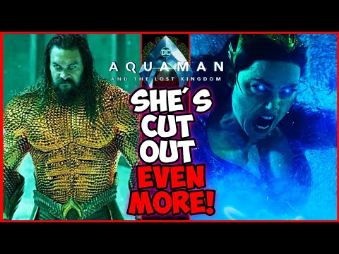 Amber Heard CUT OUT even more than was reported! Aquaman 2