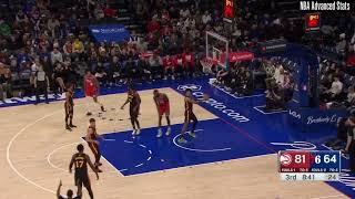 Buddy Hield off-movement 3s with the Sixers