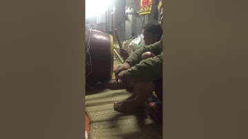 Kèn đám ma dân tộc thái đen nge anh đánh trống mà dung cả chân hay （thị xã nghĩa lộ tỉnh Yên Bái)