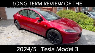 Long Term UK Review of the 2024/25 Tesla Model 3 'Highland' - Don't buy one without watching this!