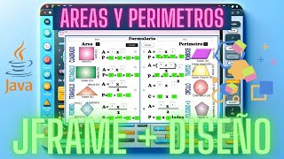 Create a Geometry App with JFrame and NetBeans | Calculate Areas and Perimeters of your shapes | ...