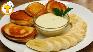 Оладьи на кефире. Самые пышные и вкусные. (Пошаговый рецепт). Оладьи на кефире. Самые пышные и вкусные. (Пошаговый рецепт).
