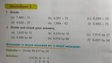 math class 4 chapter 4 worksheet 3 dav public school