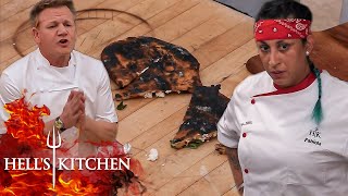 Fabiola's Flatbread Fail | Hell's Kitchen