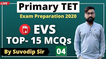 EVS Practice Set 04 | Environment Science | Primary TET Exam Preparation 2020 | Bong Education