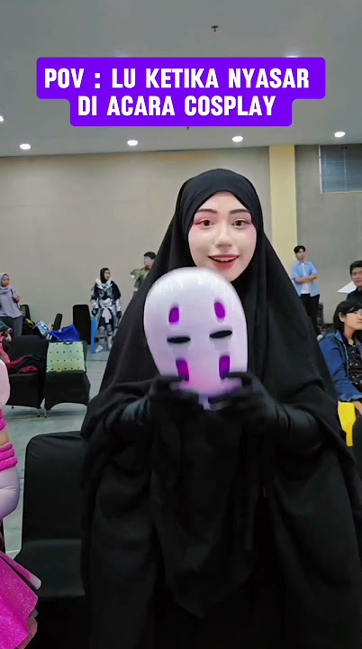 Pasti selalu ada jalan kalo kita tenang😁👍🌹 #kameam #cosplayerhijab #anime #jepang #eventwibu #acara