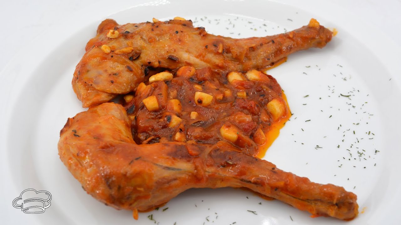 CONEJO EN SALSA - RECETA CASERA MUY FÁCIL Y SABROSA 😋 😀