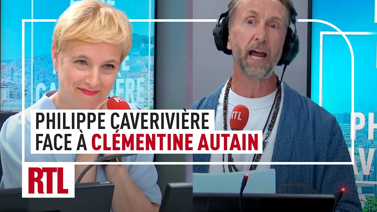 Philippe Caverivière face à Clémentine Autain