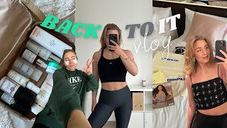 back to reality vlog | beauty sleepover, příprava na závody, úklid, aktin haul & gyst