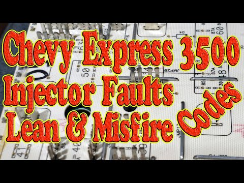 Chevy Van Injector Circuit Faults