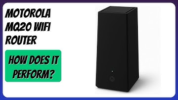 REVIEW (2025): Motorola MQ20 WiFi Router. Features.