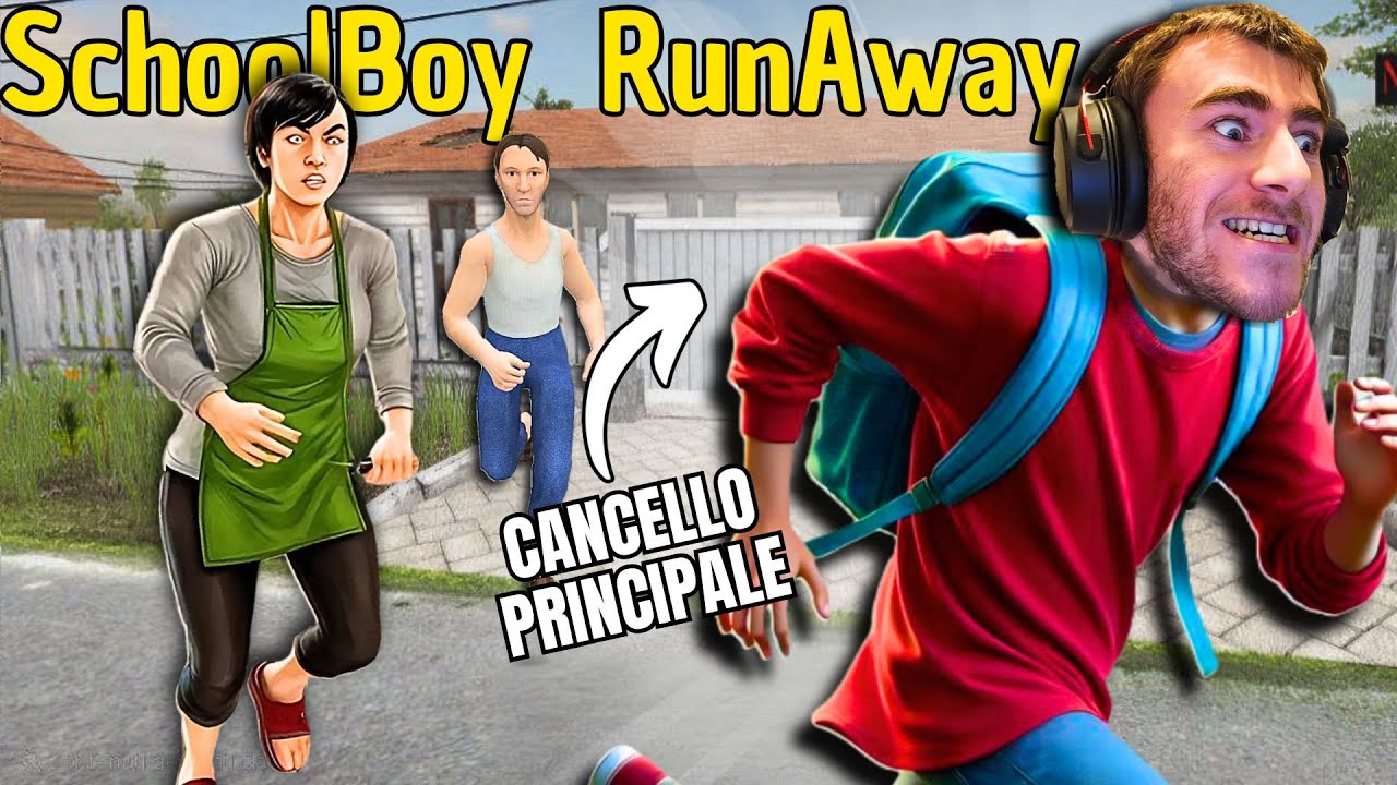 HO COMPLEATATO UNA DOPPIA ESCAPE SU SCHOOLBOY RUNAWAY !!! | SCHOOLBOY RUNAWAY GAMEPLAY ITA |