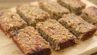 Healthy Oatmeal Bars Recipe (Vegan)