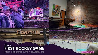 First Time at a Hockey Game! | PWHL Takeover in Raleigh + Food at Flavor Hills | ranDom Moements