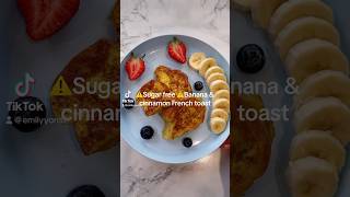 Sugar free banana & cinnamon French toast for your BLW and toddlers