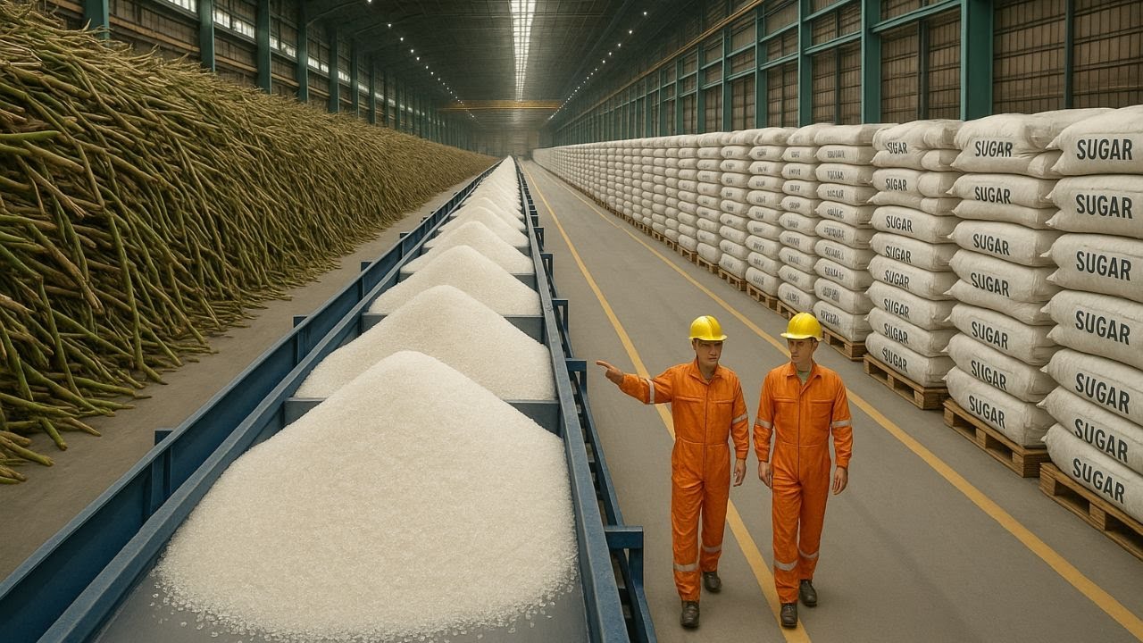 Comment c’est fait : Le Sucre, l’incroyable processus de transformation de la canne à sucre !