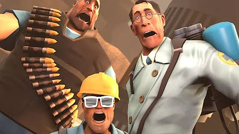 Team Fortress 2 Playing Vs Saxton Hale #livestreaming #skibiditoilet