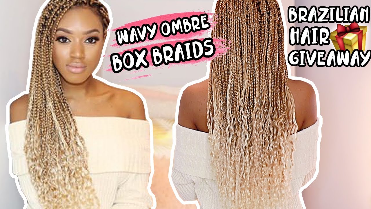 blonde box braids, beyonce braids, boho braids, singles, single braids, l.....