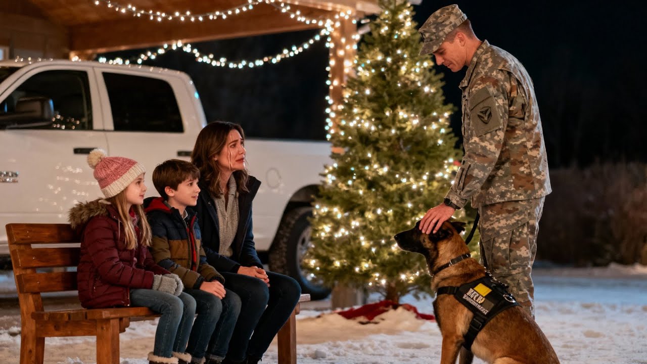 An Ex–Navy SEAL Found a Widow and Her Kids Alone on Christmas — Then He Said This…