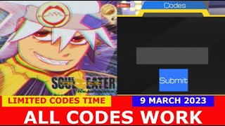 Codes for Soul Eater Resonance (November 2023) - TodoRoblox