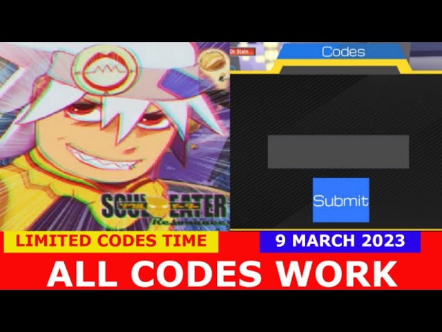 Soul Eater: Resonance  New Soul Eater Game + Codes 