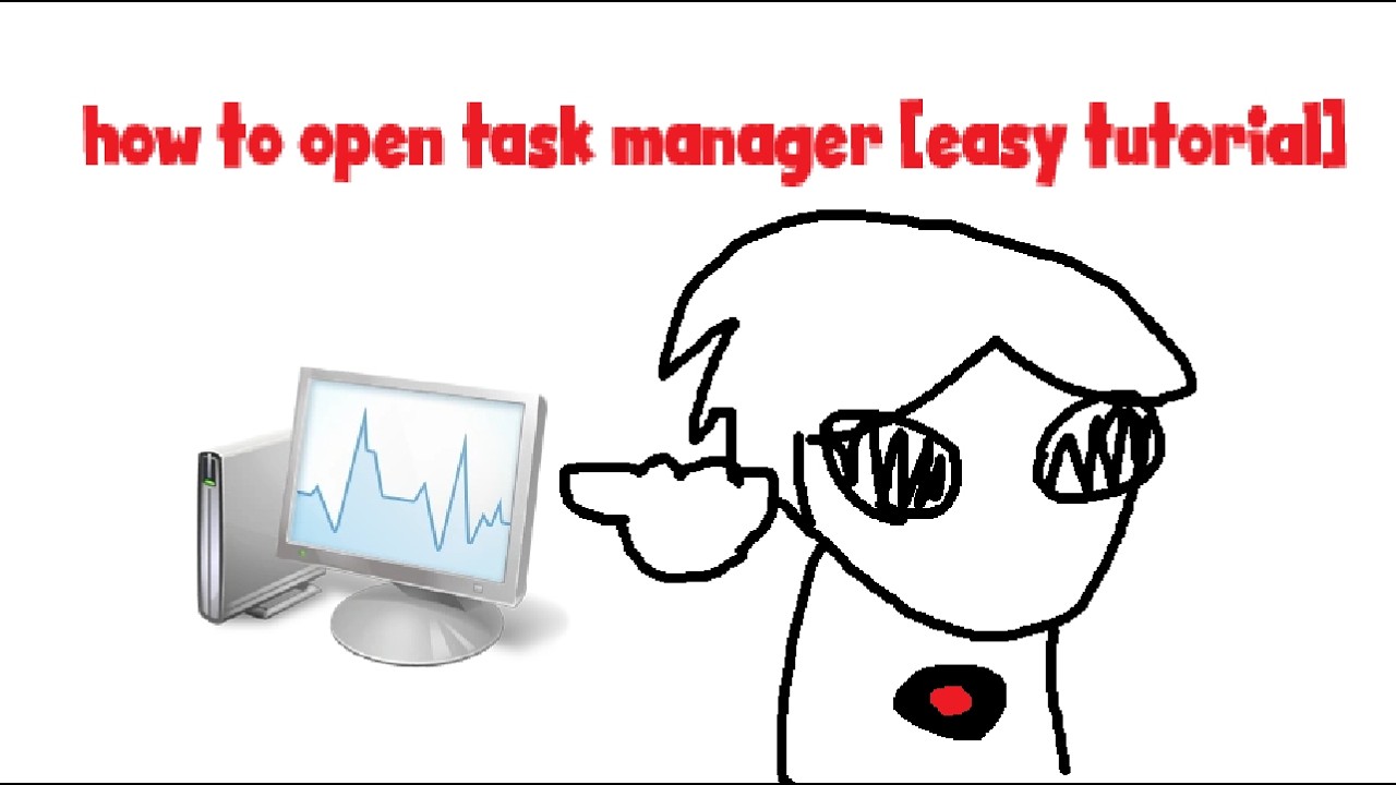 how to open task manager tutorial - YouTube