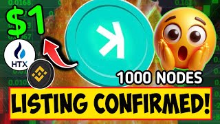 🚨 HUGE KASPA NEWS: HTX Listing + Whale Accumulation = MASSIVE PUMP INCOMING? ($KAS Analysis)