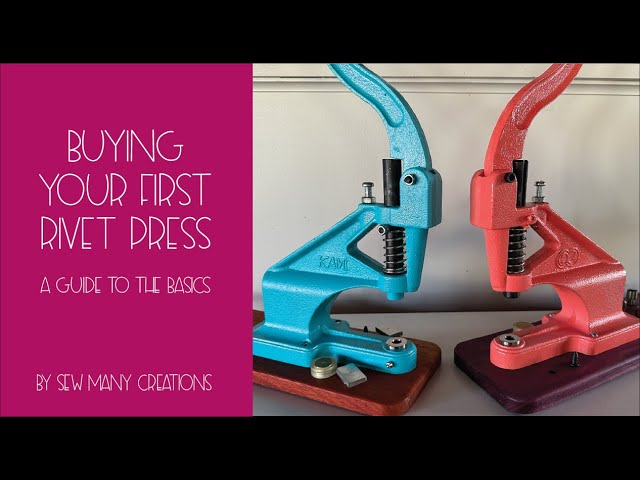 How To Use a Rivet Hand Press 