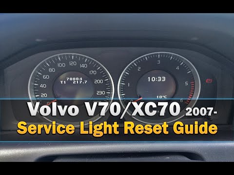Volvo V70/XC70 Service Light Reset 2007- - YouTube