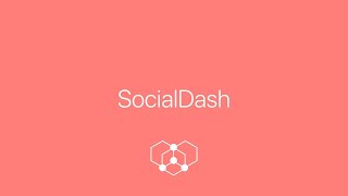 Social Dash - Trailer and App Walkthrough screenshot 1