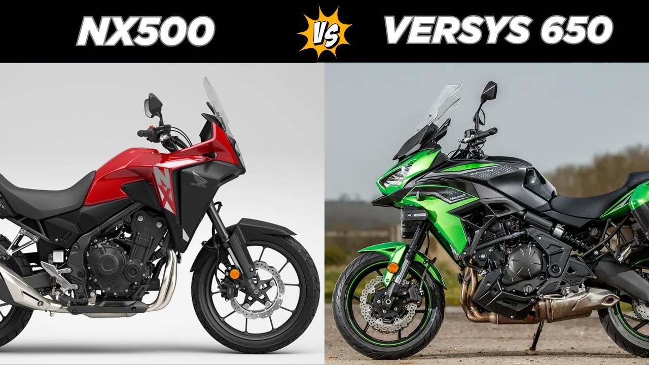 Kawasaki Versys 650 vs Honda NX500: Ultimate Middleweight Adventure Bike Showdown!