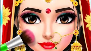 Indian Royal Wedding Game - Princess Makeup Dress up - New Wedding Game 2022 - Android Gameplay screenshot 5