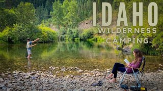 CAMPING AND FISHING IN IDAHO | COOKING DELICIOUS MEALS