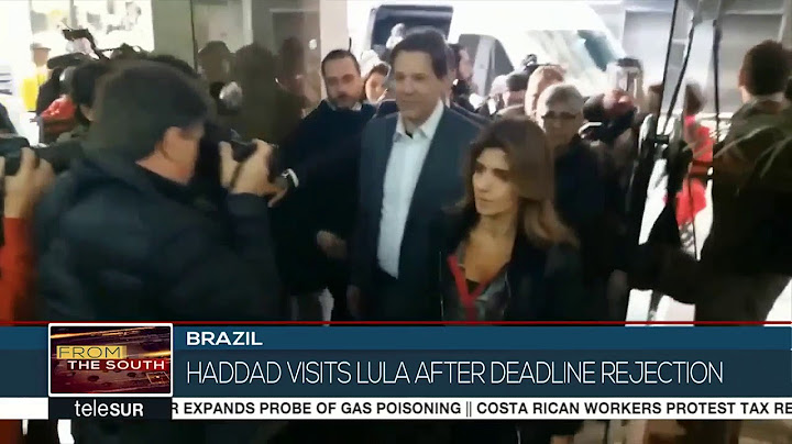 Fernando Haddad Meets With the PT in Extraordinary Meeting